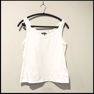 NIC + ZOE Classic White Tank Top